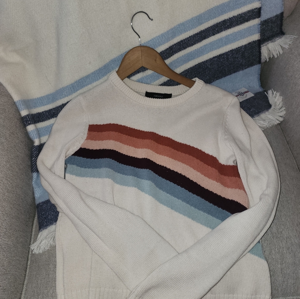 Striped Multicolor Sweater FOREVER 21 - Picture 4 of 8